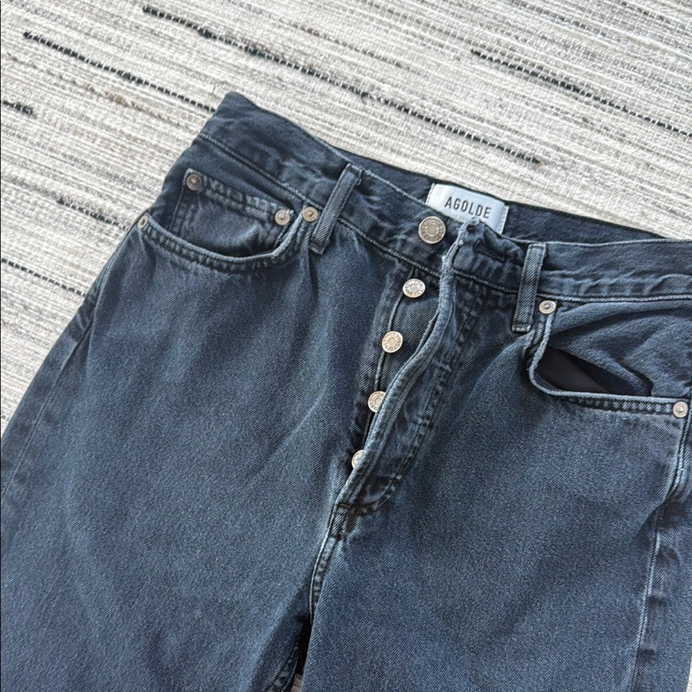 AGOLDE Women's Black Jeans